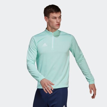 ADIDAS PERFORMANCE Sportsweatshirt 'Entrada 22' in Grün: Vorderseite