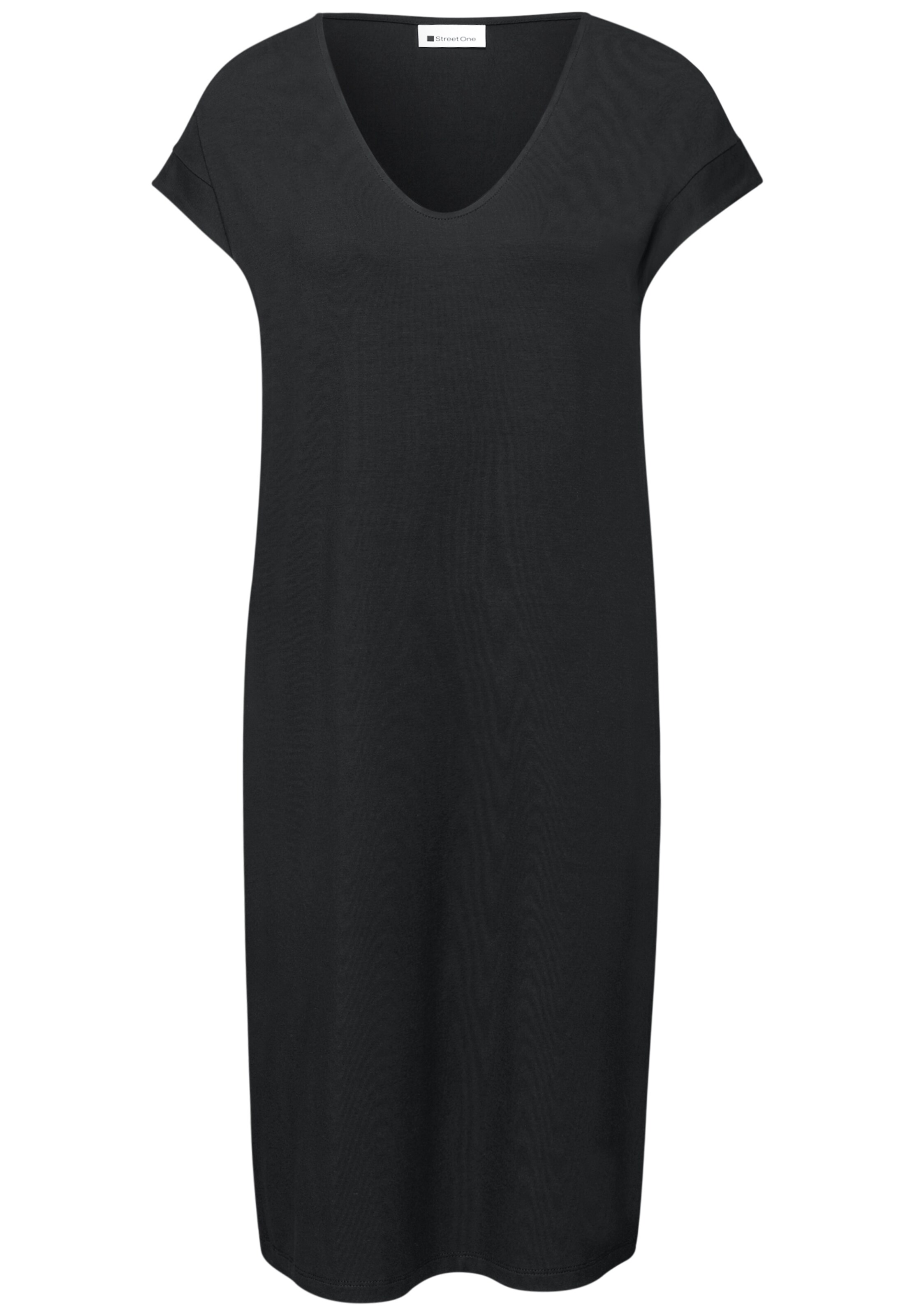 STREET ONE Kleid in Schwarz: Vorderseite