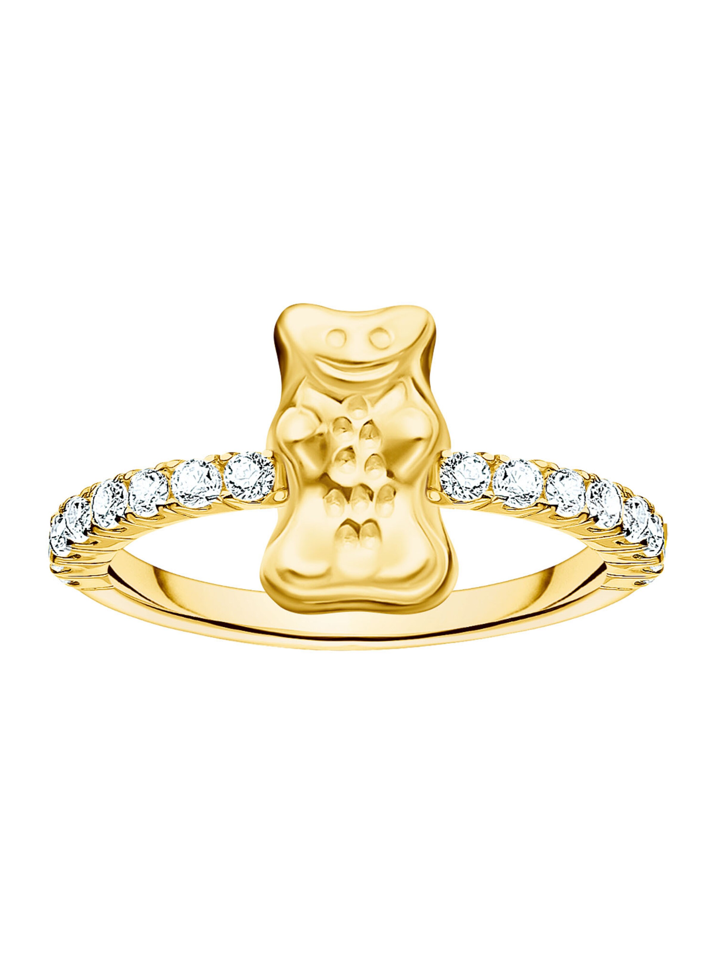 Thomas Sabo Ring 'Haribo' in Gold: Vorderseite