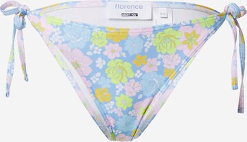 florence by mills exclusive for ABOUT YOU Bikini hlačke 'Crystal waters ' | modra barva: sprednja stran