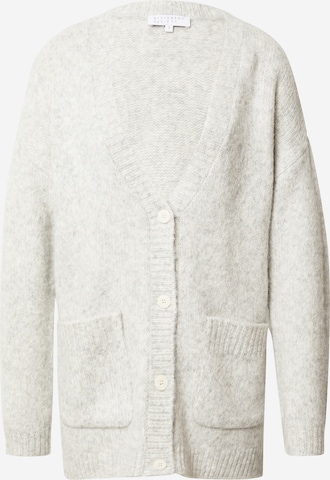 Designers Society Knit Cardigan 'BONE' in Grey: front