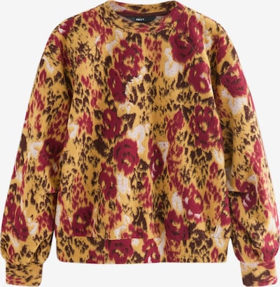 Megztinis be užsegimo iš Next, spalva – ruda / tamsiai geltona / raudona, Prekių apžvalga