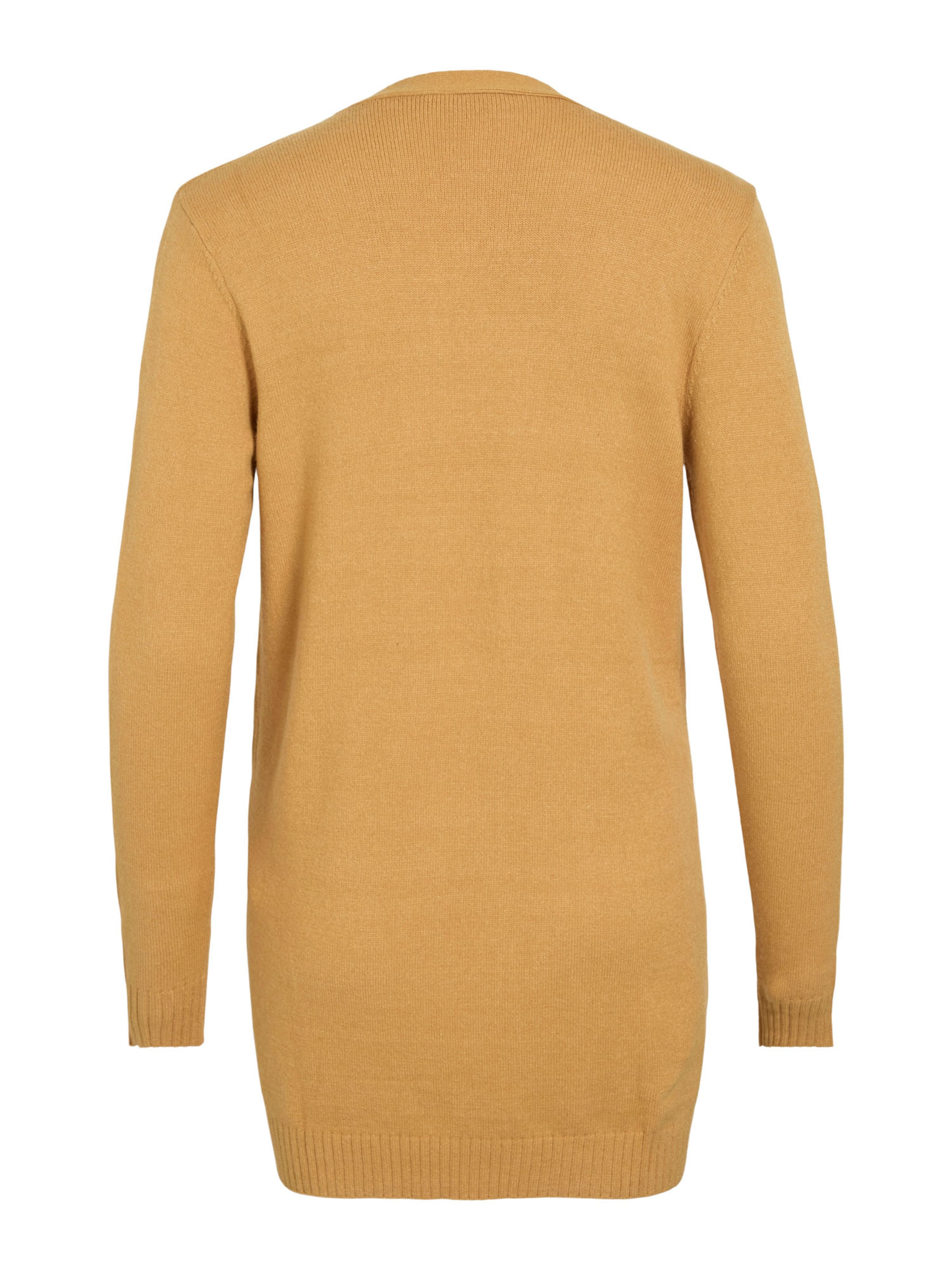 VILA Плетена жилетка 'VIRil' в жълто