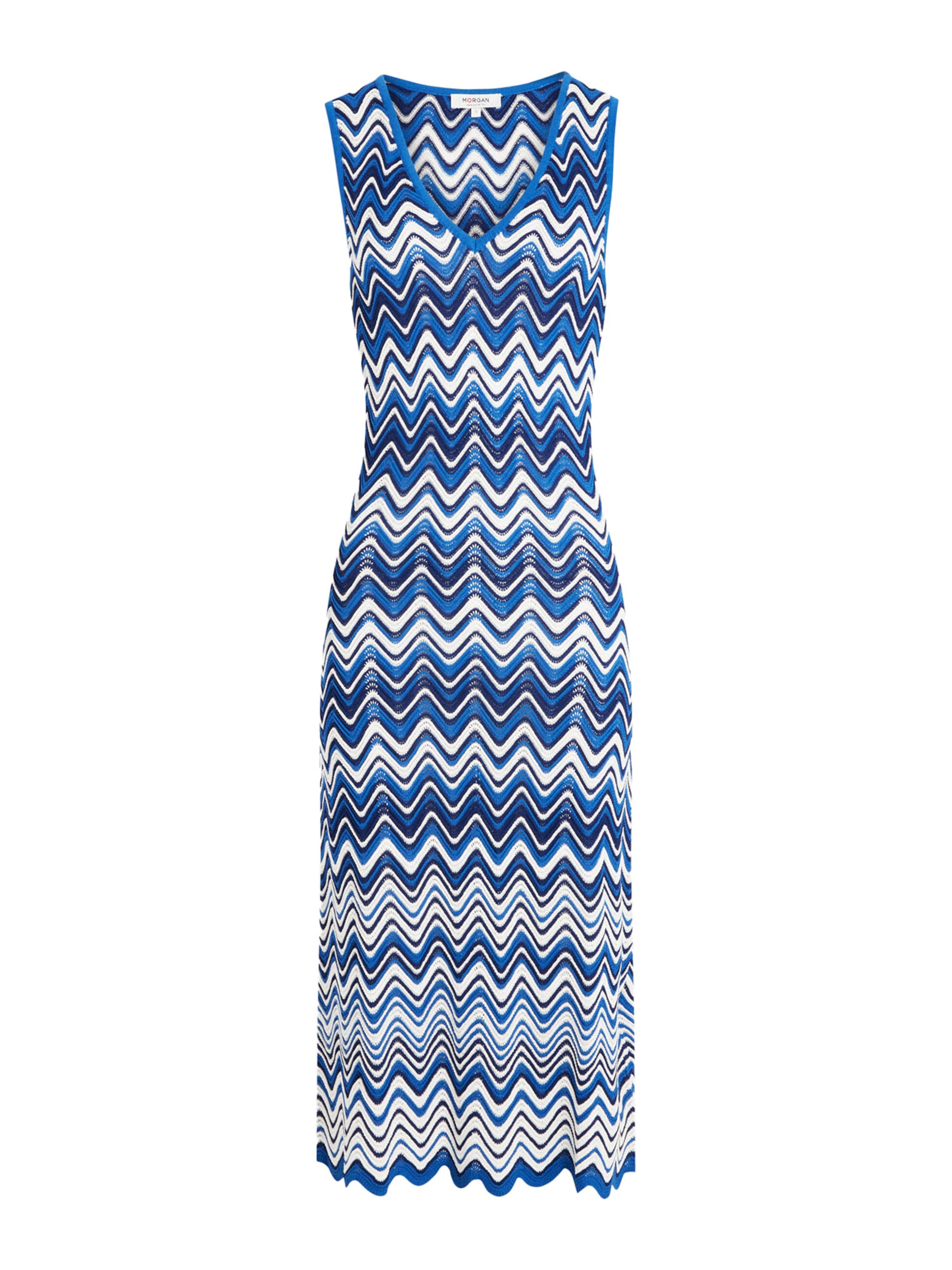 Morgan Φόρεμα σε μπλε: μπροστά