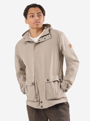 Veste outdoor 'Sarek' SWEDEMOUNT en gris : devant