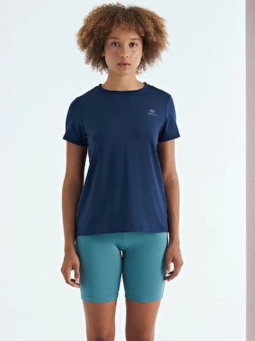 T-shirt Tommy Life en bleu : devant