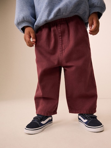 Next Loosefit Byxa i röd: framsida