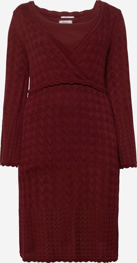 SHEEGO Knitted dress in Wine red, Item view