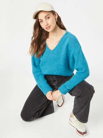 AMERICAN VINTAGE Пуловер 'EAST' в синьо