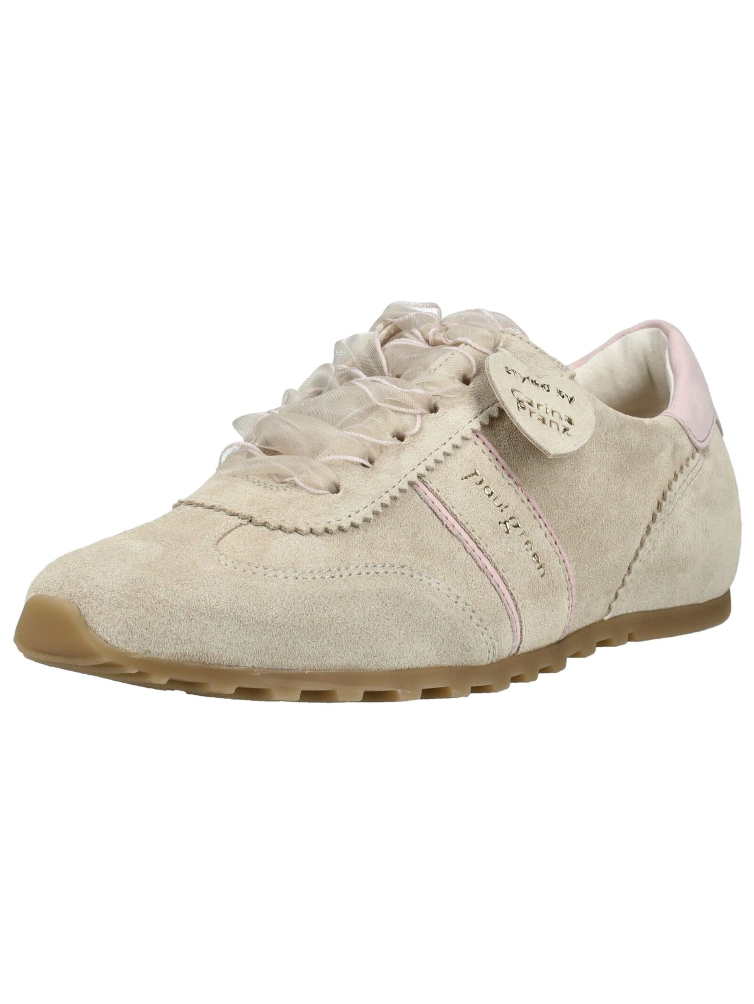 Paul Green Sneakers laag in Beige: voorkant