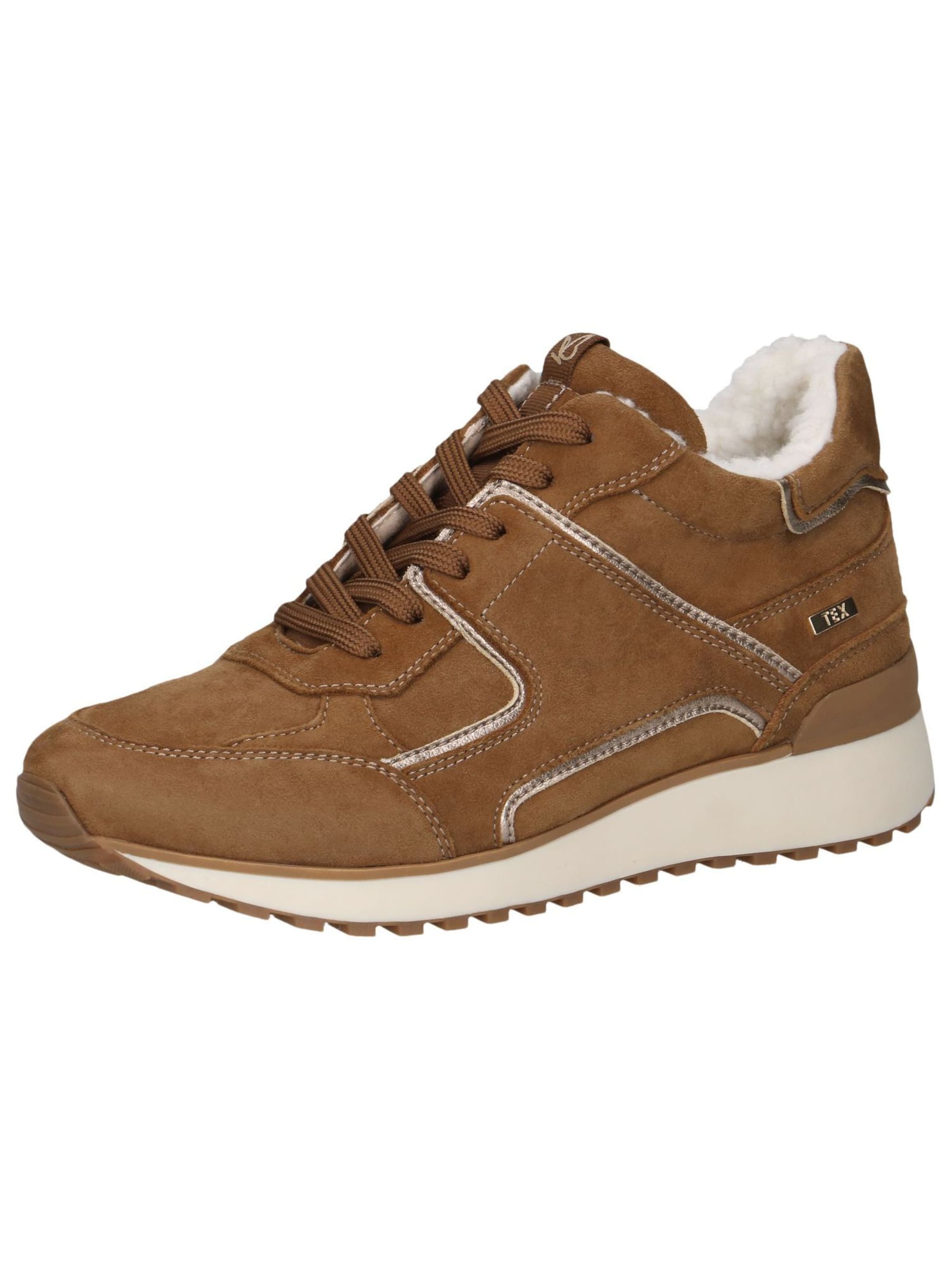 CAPRICE High-top trainers in Brown: front