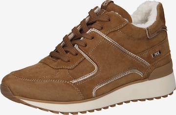 CAPRICE High-Top Sneakers in Brown: front