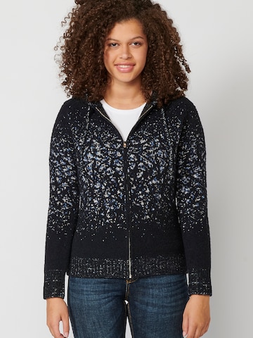 Pull-over KOROSHI en bleu : devant