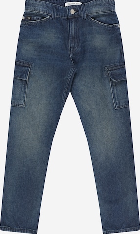 Calvin Klein Jeans Regular Jeans i blå: forside