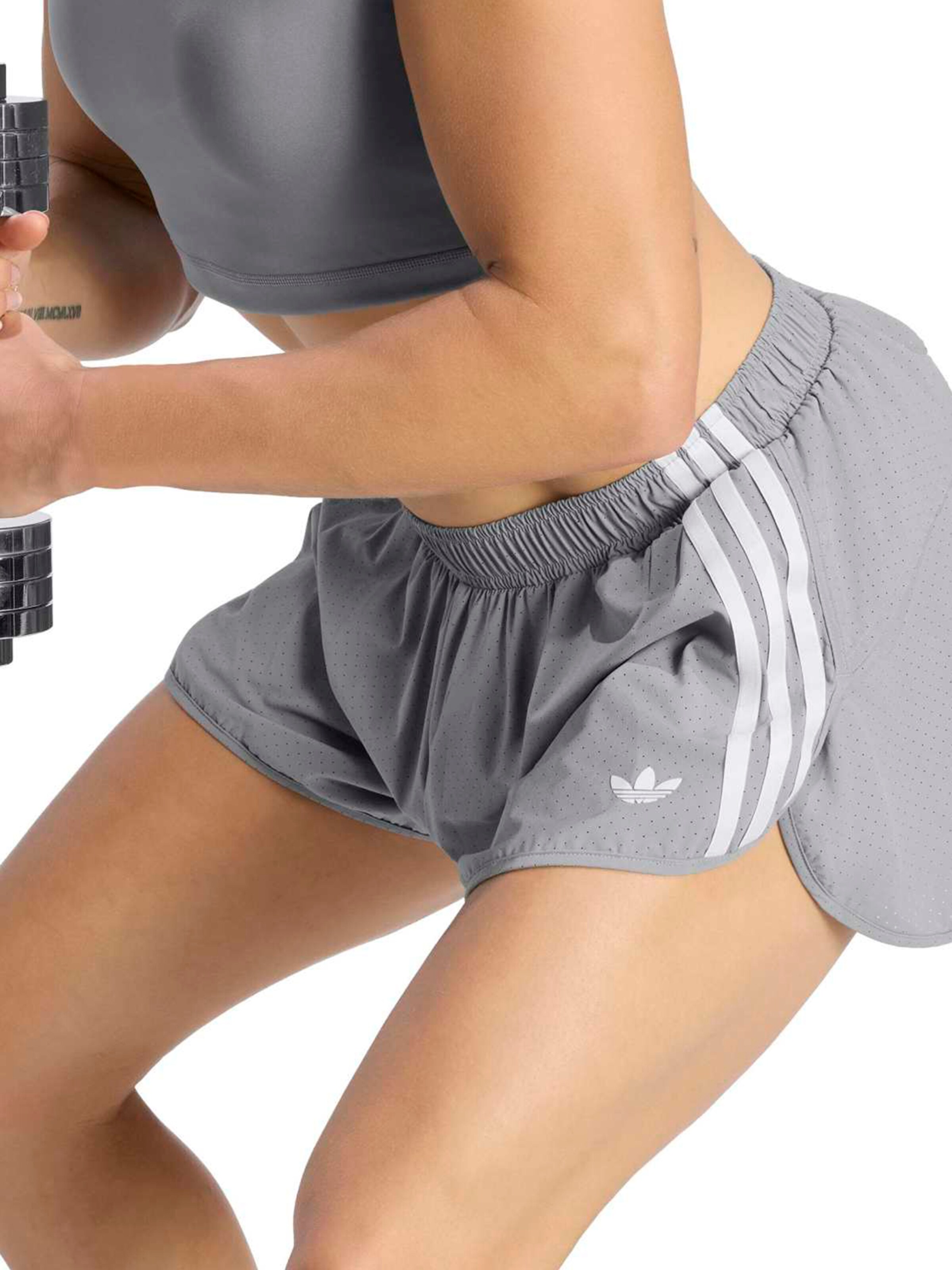 ADIDAS PERFORMANCE Свободный крой Спортивные штаны 'OG SP' в Серый