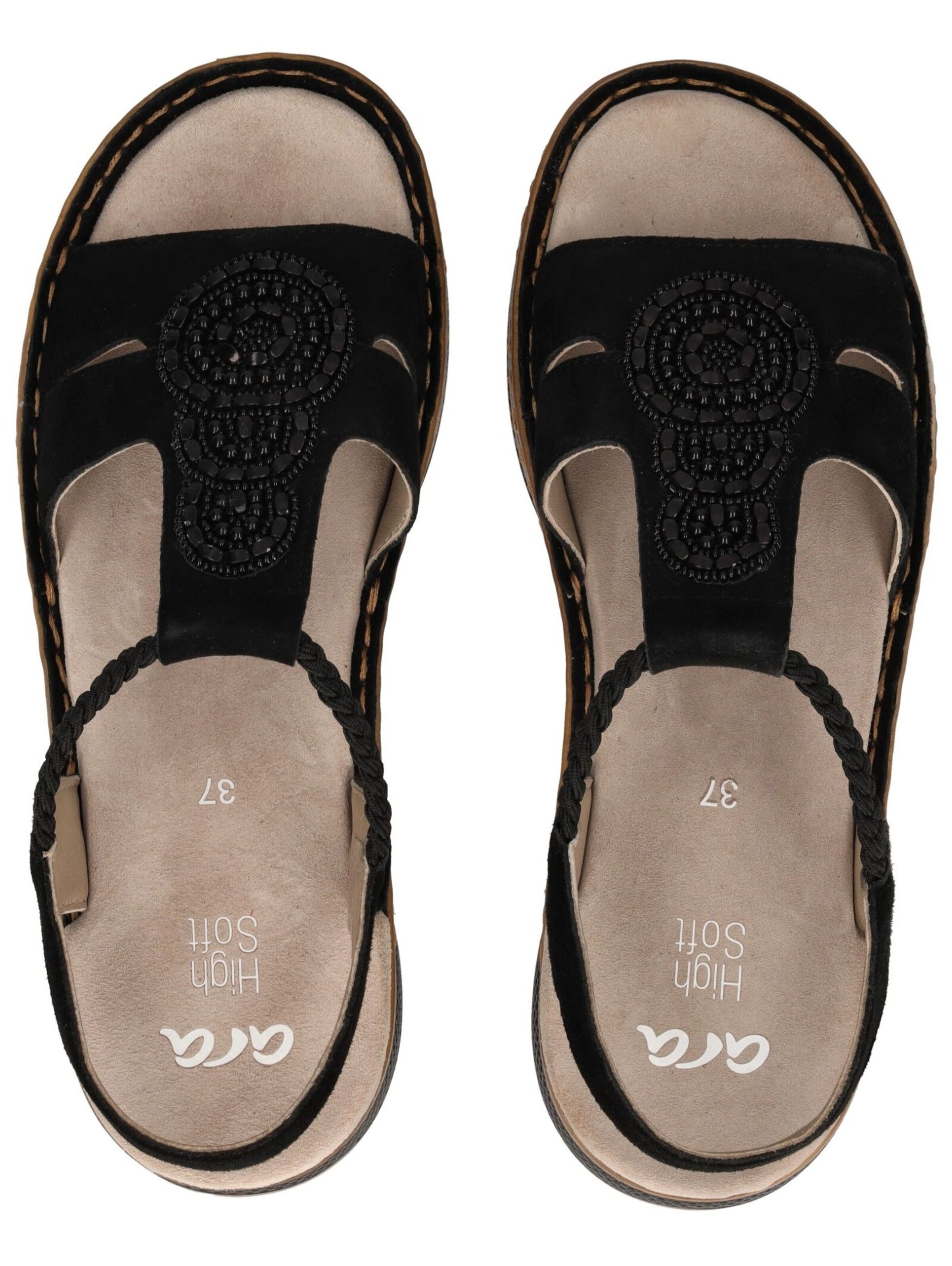 Zoccoletto di ARA in nero