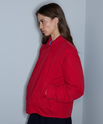 Ipekyol Between-Seasons Coat in Red