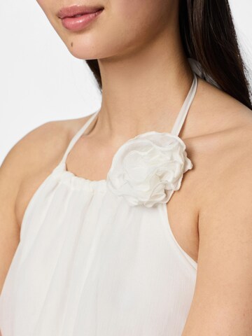Robe de cocktail PIECES en blanc