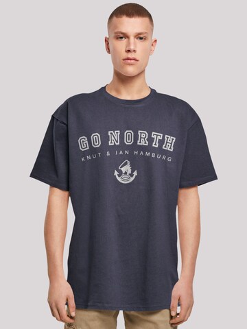 F4NT4STIC Shirt in Blue: front