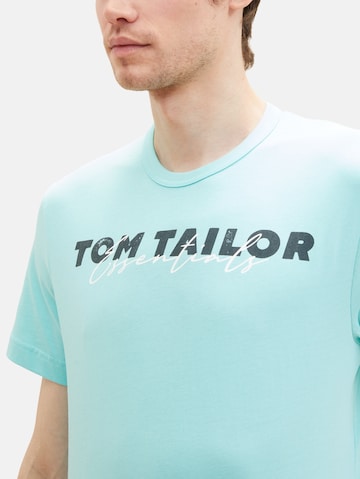 TOM TAILOR Bluser & t-shirts i blå