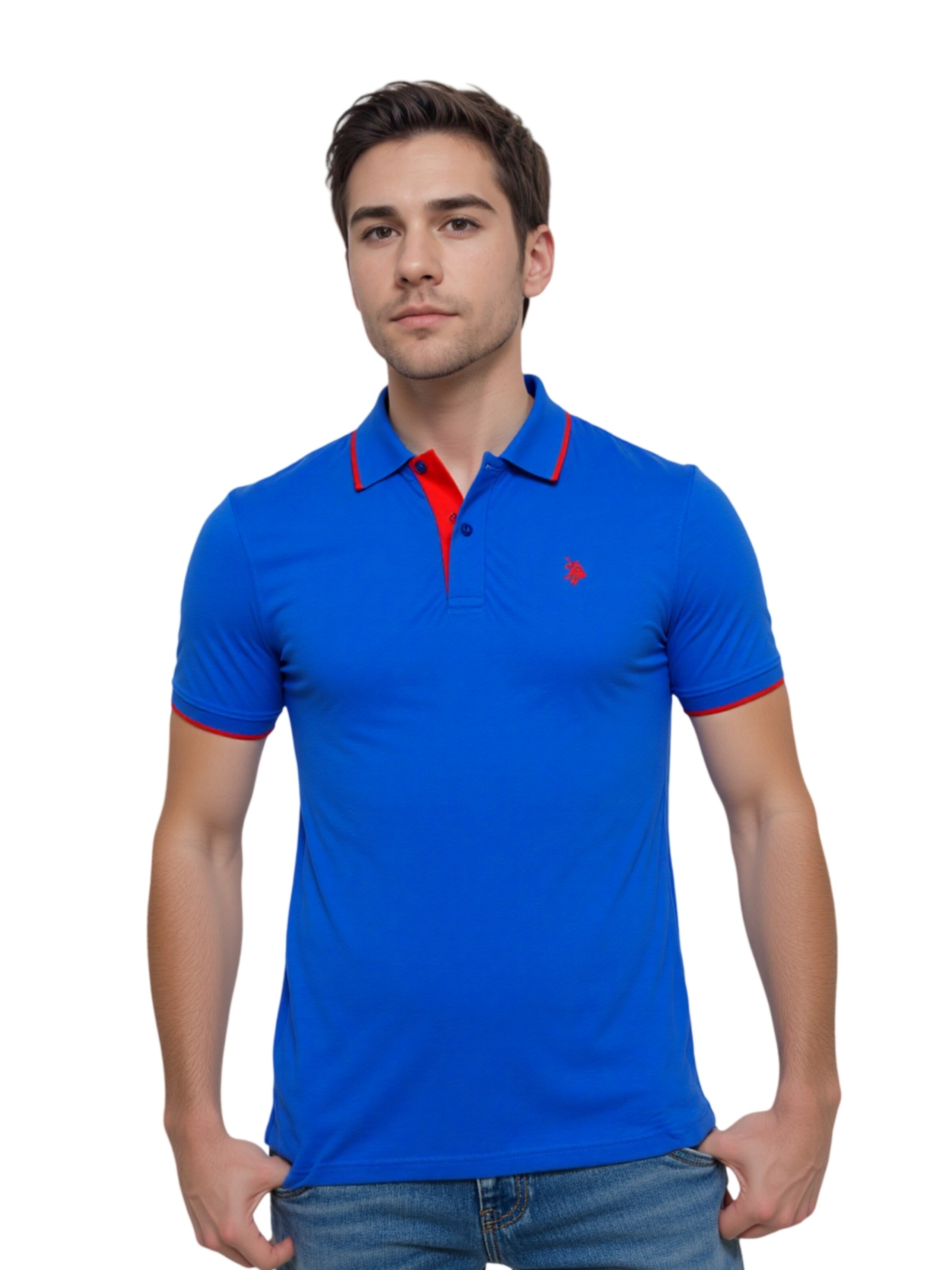 U.S. POLO ASSN. Bluser & t-shirts i blå: forside