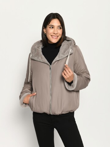 White Label by RoFa Winter Jacket in Beige