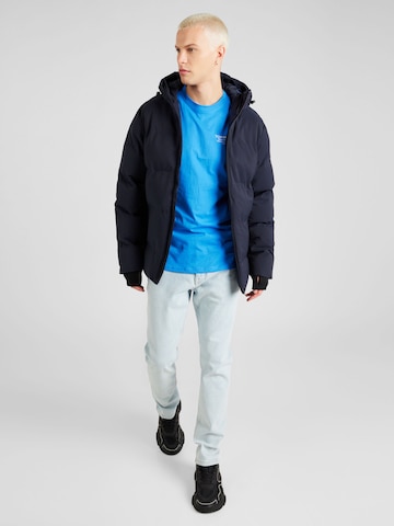 Cars Jeans Winterjas 'ROBBY' in Blauw