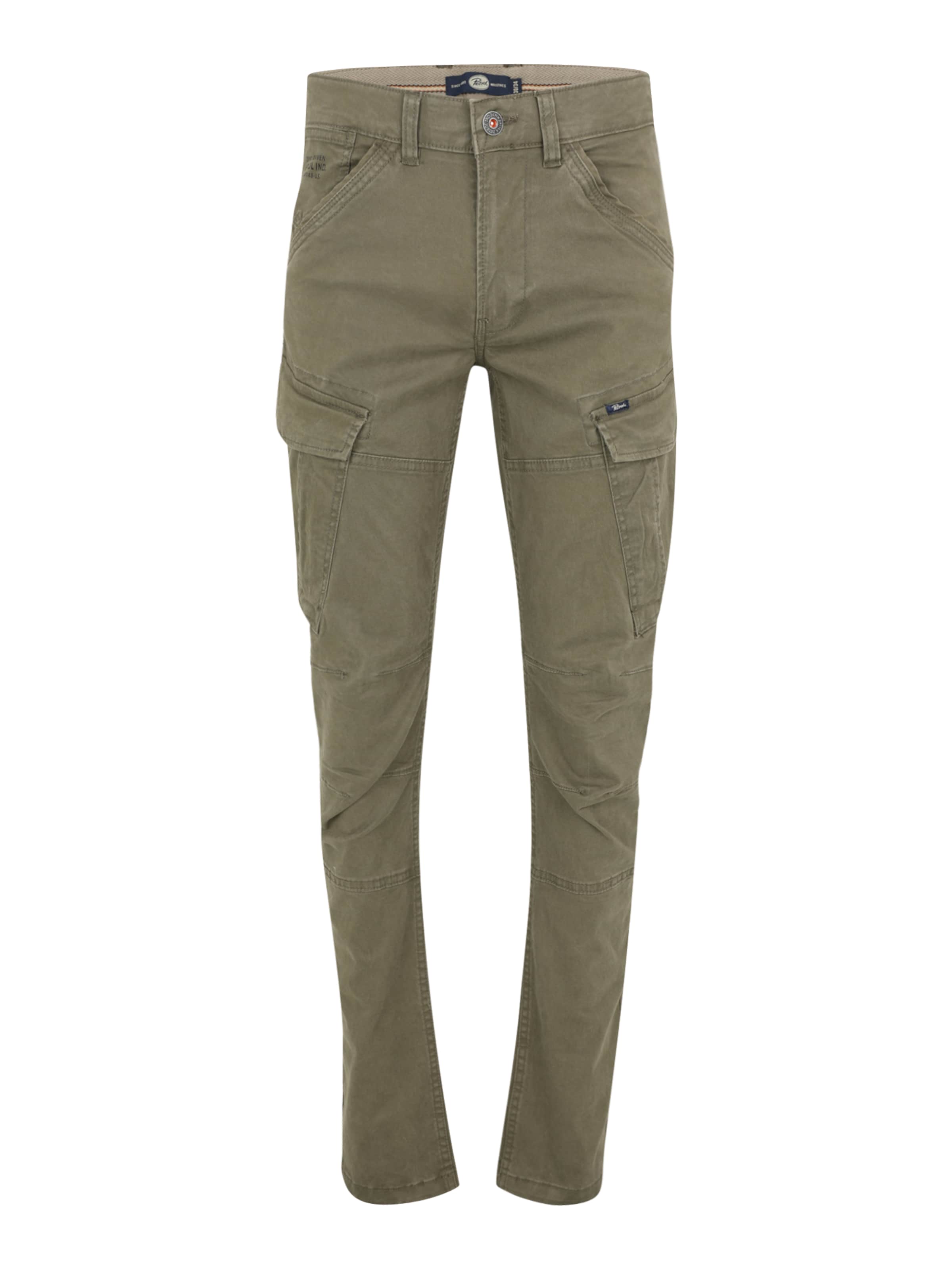 Petrol Industries Regular Cargo trousers 'Shellfront' in Green