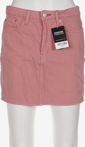 WEEKDAY Skirt in M in Pink: front