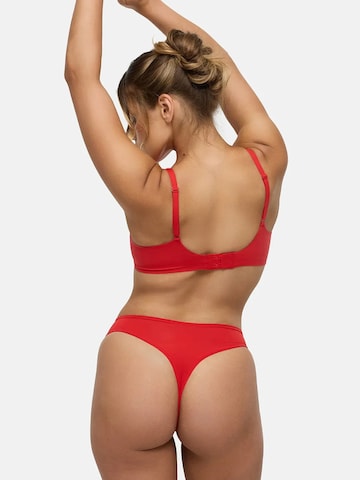 Push-up Reggiseno 'Comfort Push-Up BH' di cfab (formerly creamy fabrics) in rosso