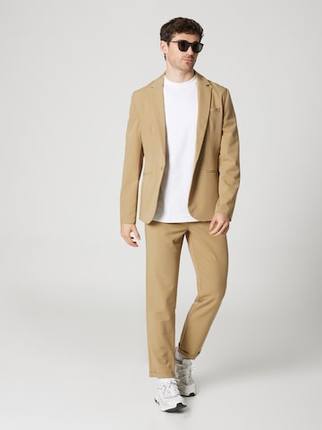 ABOUT YOU x Kevin Trapp Regular fit Blazer 'Enes' in Brown