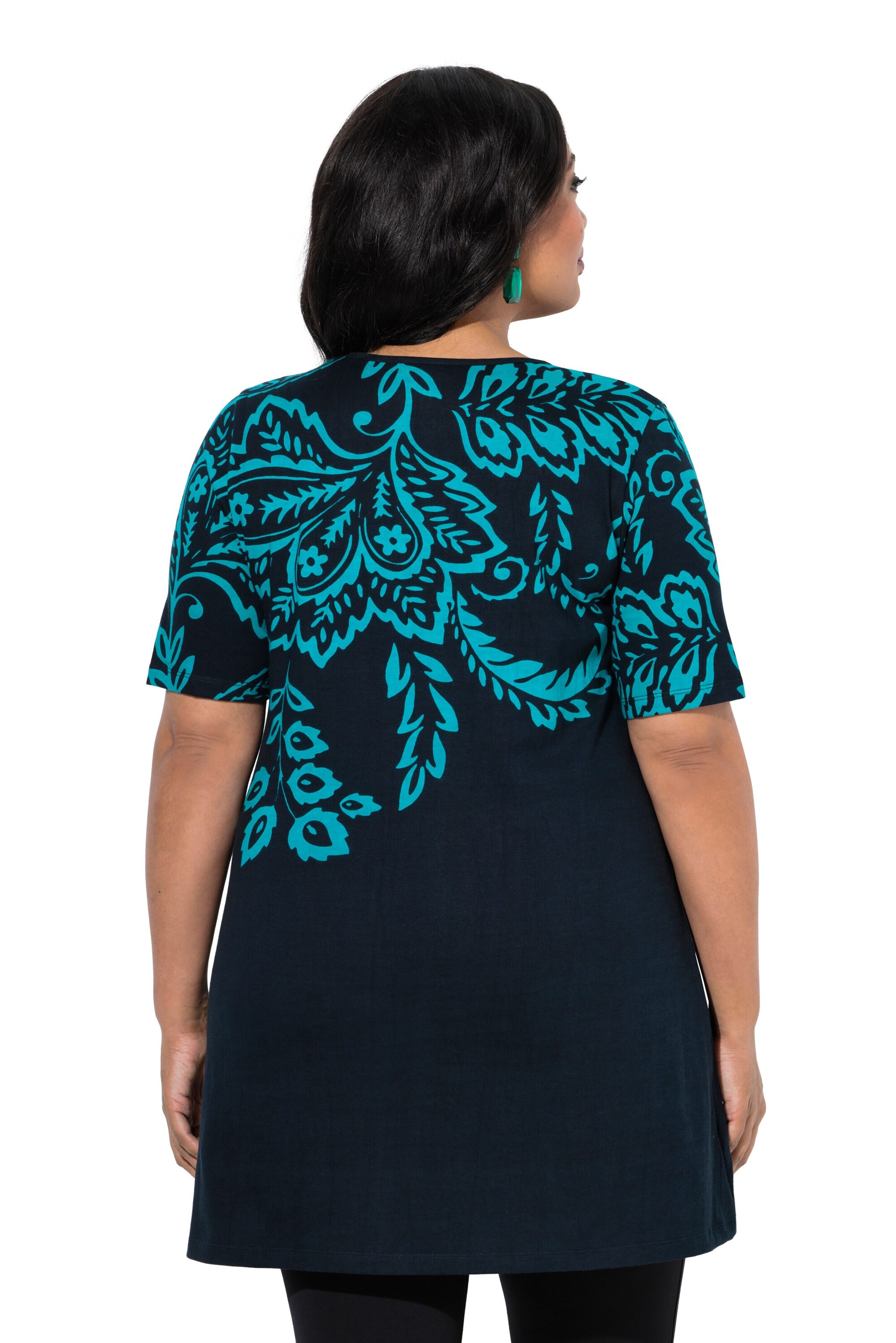 Ulla Popken Longshirt in Blau