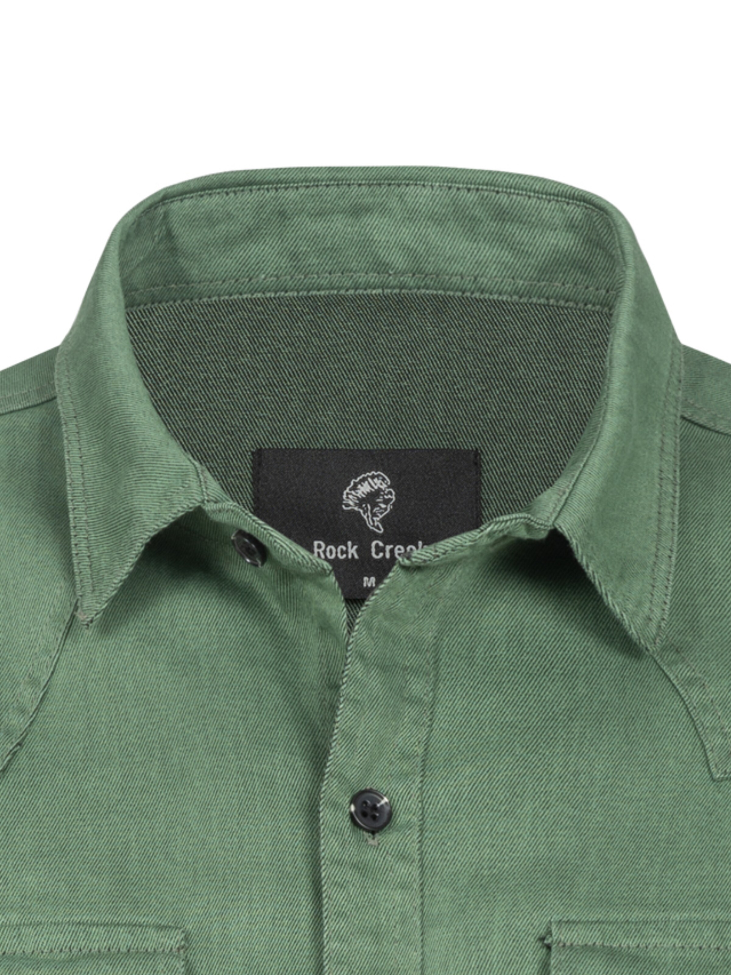 Rock Creek Regular Fit Hemd in Grün