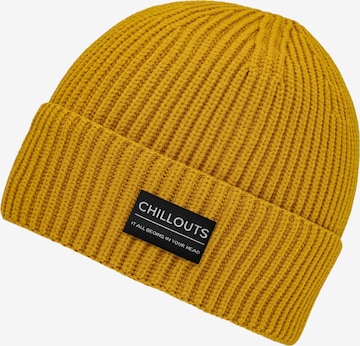 chillouts - Gorra 'Caleb' en amarillo: frente