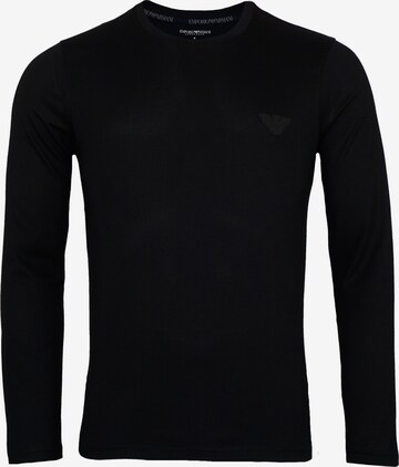 T-Shirt Emporio Armani en noir : devant