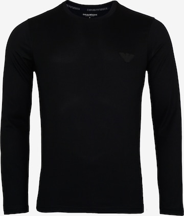 Emporio Armani Shirt in Black: front