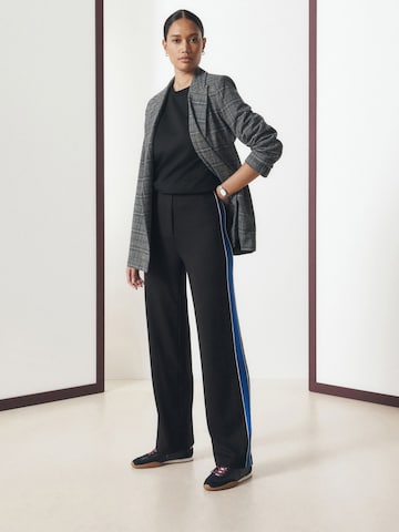 Wide leg Pantaloni di Next in nero: frontale