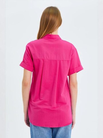 Camicia da donna di MixRay in rosa