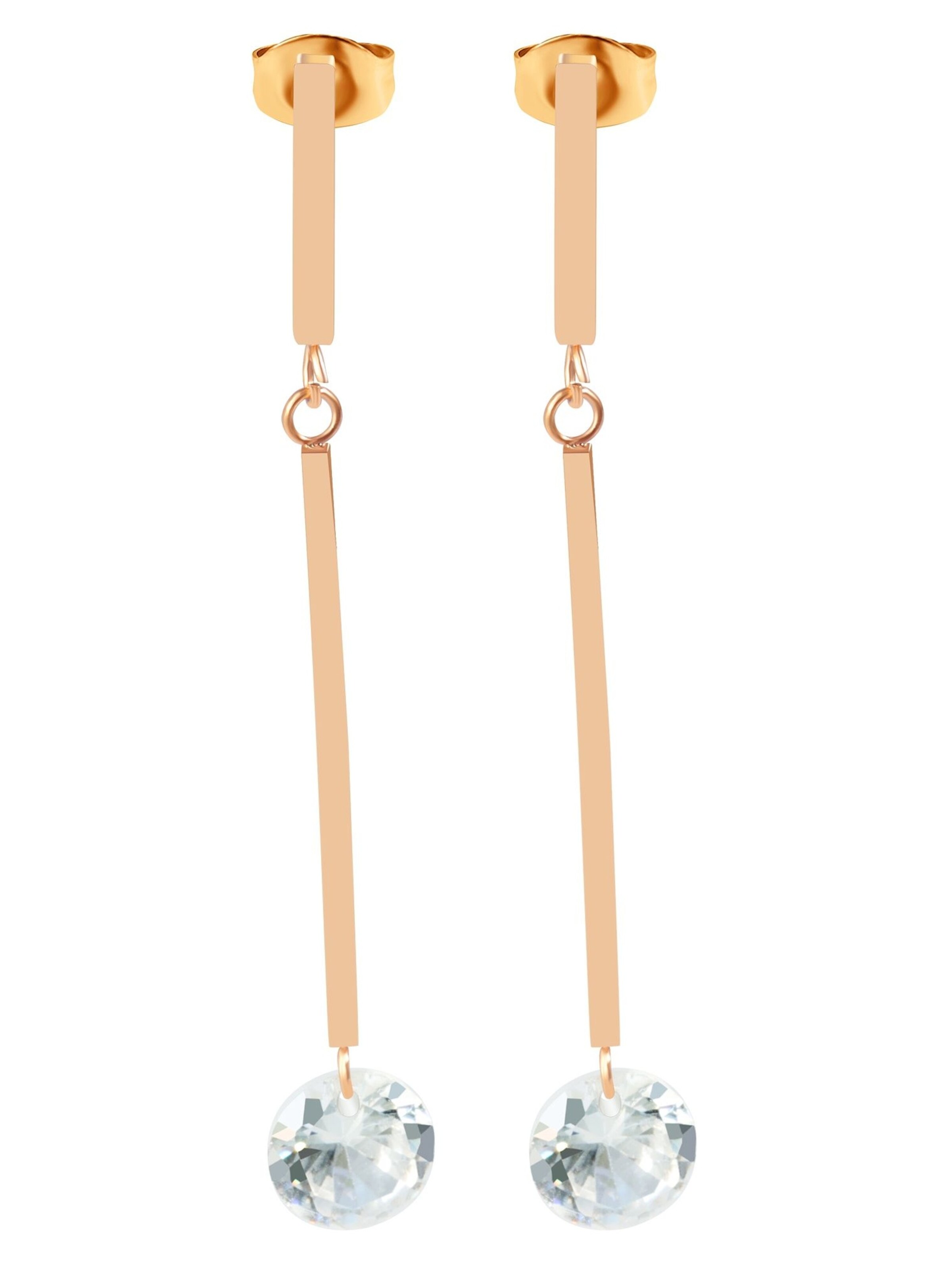 Akzent Earrings 'Ivona' in Gold: front