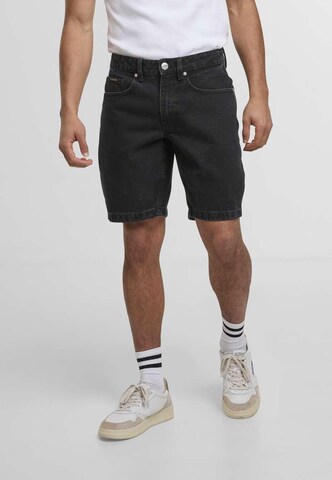 Pegador - regular Vaquero 'Bostic' en negro: frente