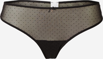 Women' Secret String in Black: front