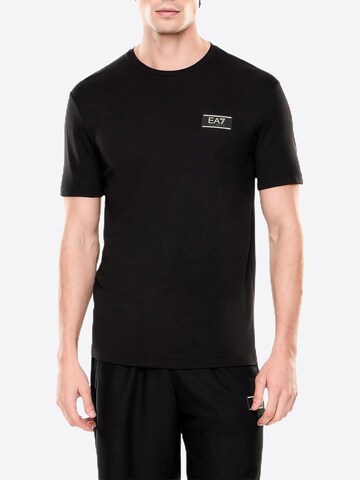 Maglietta 'T-shirt EA7 da Uomo - nero 7M001331UC001 NERO' di EA7 Emporio Armani in nero: frontale