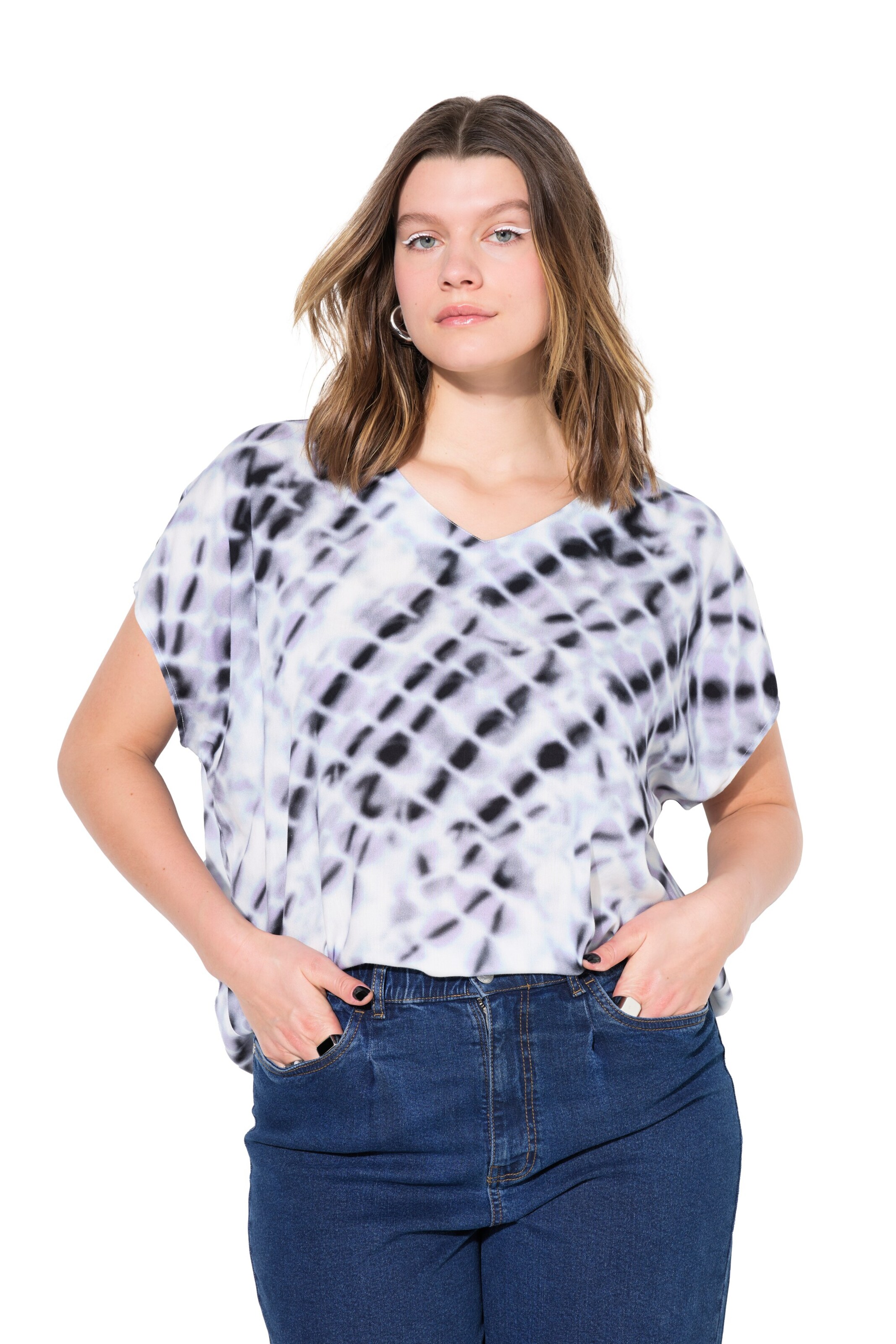 Studio Untold Bluse in Mischfarben: Vorderseite