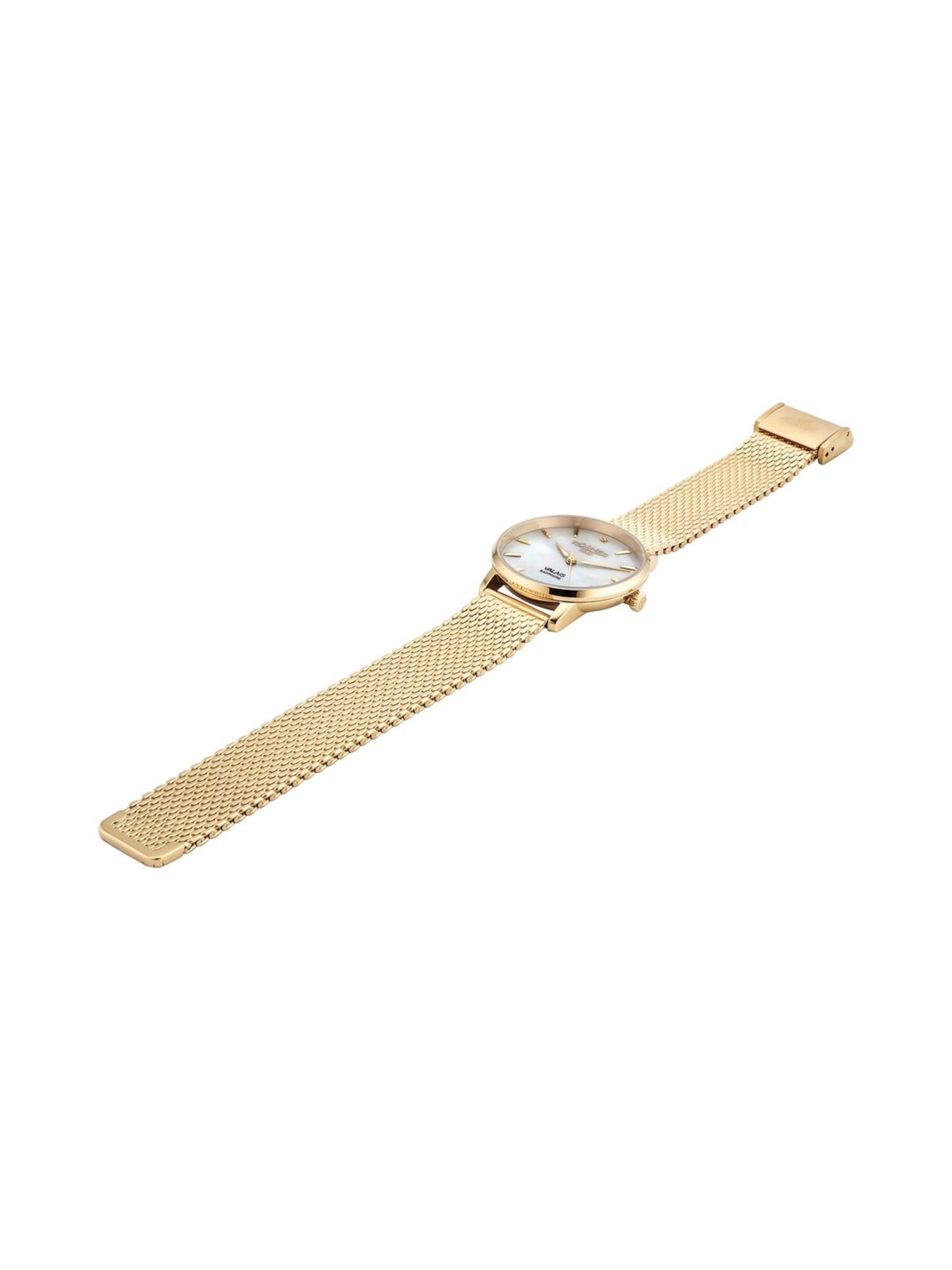 Montre à affichage analogique Roamer en blanc