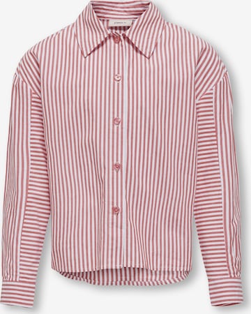 ONLY GIRLS - Blusa 'KOGPANSY' en blanco: frente