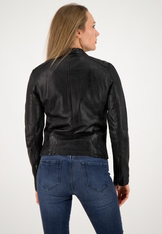 URBAN 5884® Lederjacke 'Gigi' in Schwarz