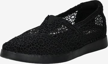 Slipper di TOMS in nero: frontale