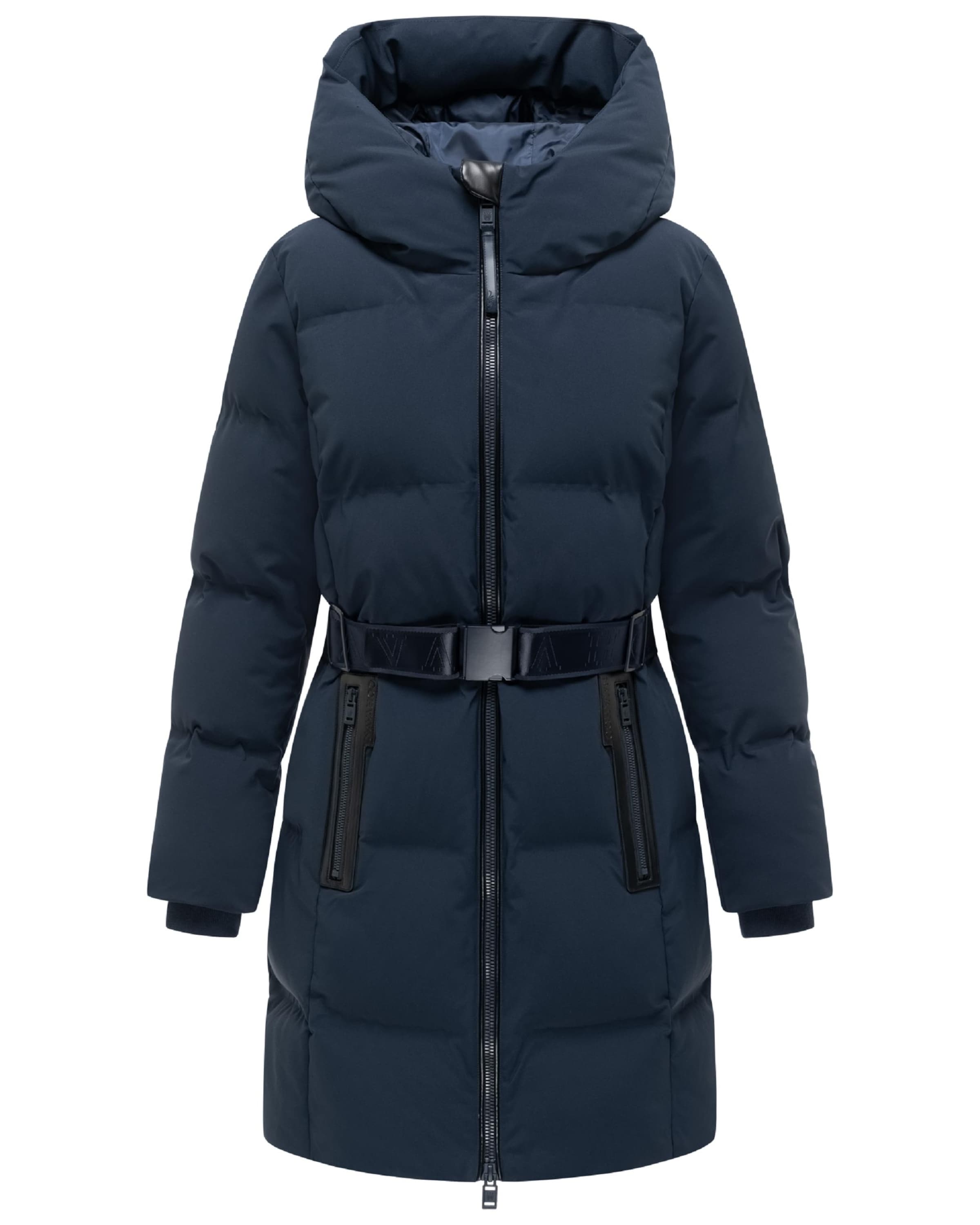 Cappotto funzionale 'Wolkenwichtel 14' di NAVAHOO in blu: frontale