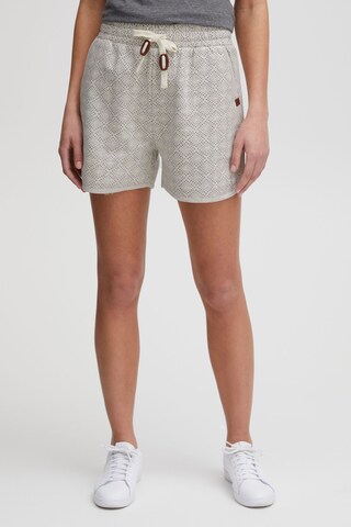 Oxmo Regular Sweatshorts 'Oxvenice' in Grau: predná strana