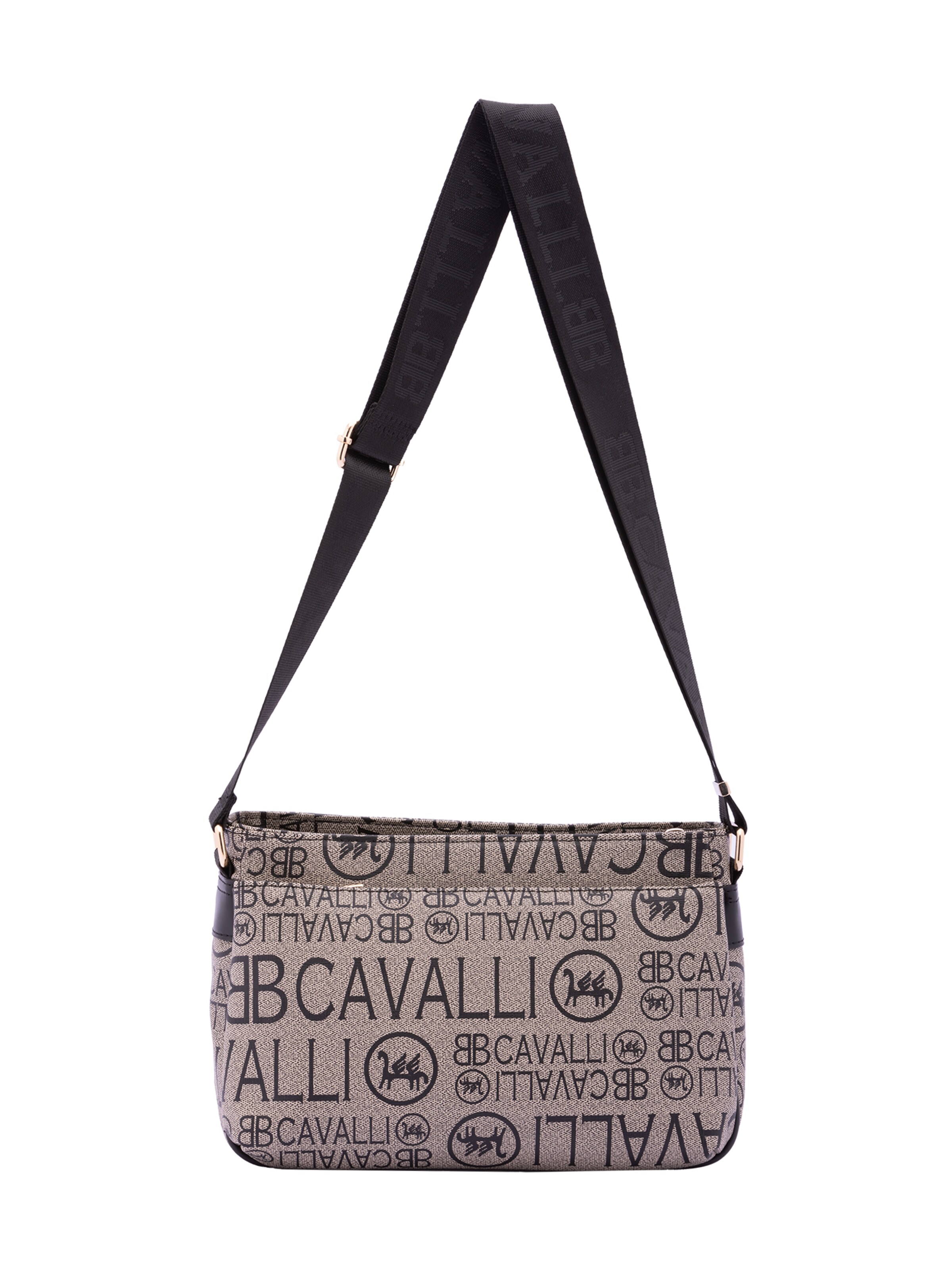 Borsa a tracolla di B. Cavalli in nero